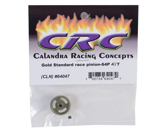 CLN64047, CRC "Gold Standard" 64P Aluminum Pinion Gear (47T)