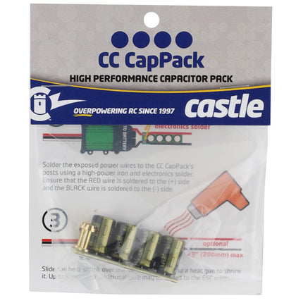 CSE011-0002-02, Castle Creations 12S CapPack 880UF Capacitor Pack (50V)