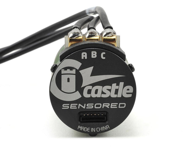 CSE060-0060-00, Castle Creations 1415 1Y 4-Pole Sensored Brushless Motor (2400kV)