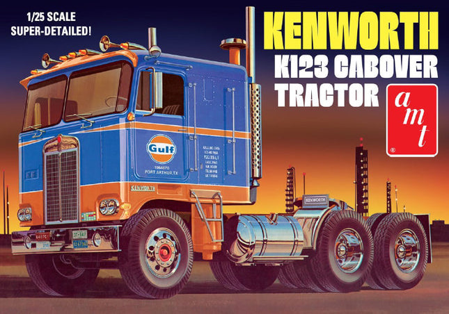 AMT1433, AMT 1/25 Kenworth K-123 Carover Gulf Tractor Model