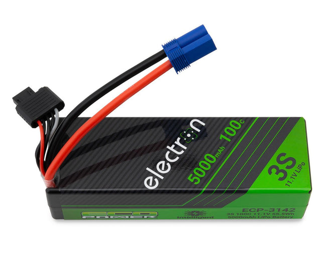 ECP-3142, EcoPower "Electron" 3S 100C Intelligent LiPo Battery w/EC5 Connector (11.1V/5000mAh)