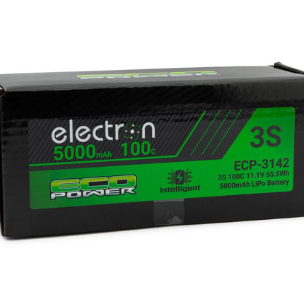 ECP-3142, EcoPower "Electron" 3S 100C Intelligent LiPo Battery w/EC5 Connector (11.1V/5000mAh)