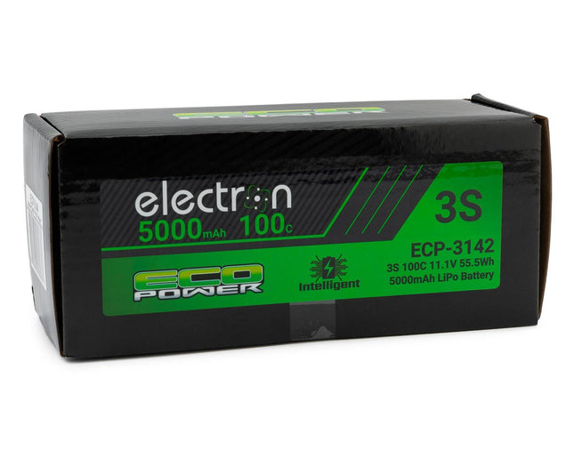 ECP-3142, EcoPower "Electron" 3S 100C Intelligent LiPo Battery w/EC5 Connector (11.1V/5000mAh)