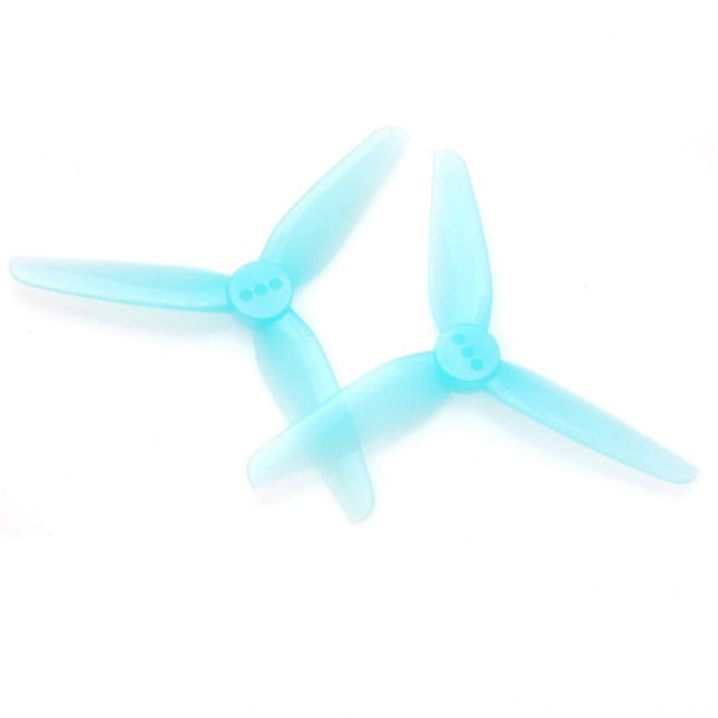 HQ Prop HeadsUp Tiny Prop T3x1.8x3 Tri-Blade 3" Prop 4 Pack (2mm Shaft) - Choose Your Color