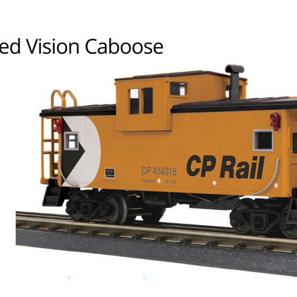 MTH30773, MTH Extended Vision Cabooses