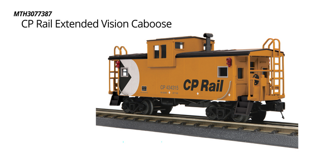 MTH30773, MTH Extended Vision Cabooses