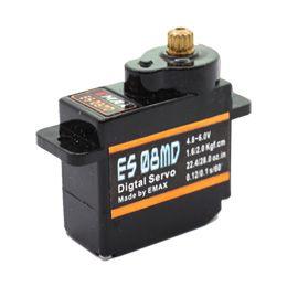 EMAX ES08MD II 12g Digital Metal Gear Servo