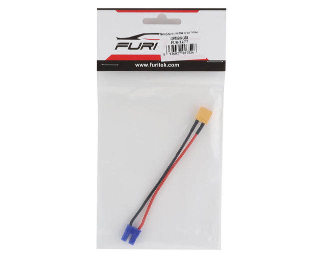 FTK-FUR-2277, Furitek XT30 Male to EC2 Female Adapter Cable