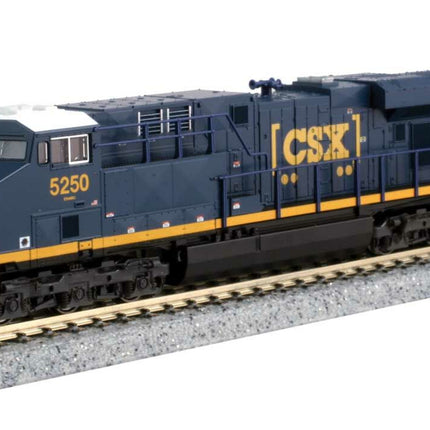 381-1768949, GE ES44AC GEVO - Standard DC -- CSX #5329 (blue, yellow, Boxcar Logo)