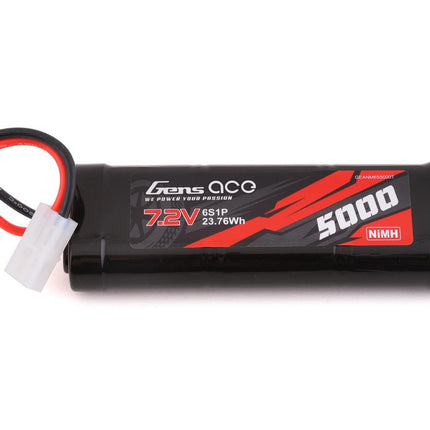 GEANM6S5000T, Gens Ace 6 Cell 7.2V NiMh Battery (5000mAh) w/Tamiya Connector