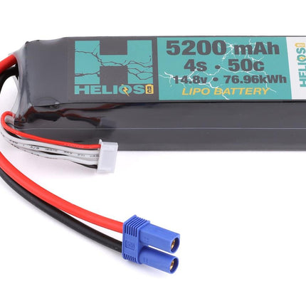 HEL-4S5200-50-E5, Helios RC 4S 50C LiPo Battery w/EC5 Connector (14.8V/5200mAh)