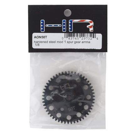 HRAAON50T, Hot Racing Arrma 6S Hardened Steel Mod 1 Spur Gear (50T)