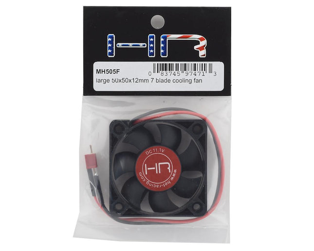 HRAMH505F, Hot Racing Large 50x50x12mm 7 Blade Cooling Fan