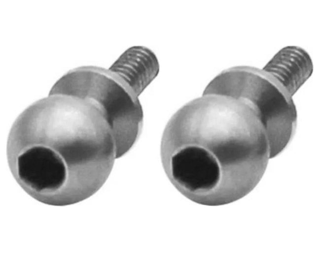 HRASXTF21BN, Hot Racing Axial SCX24 Stainless Steel Ball Stud (2)