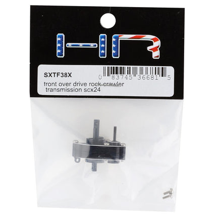 HRASXTF38X, Hot Racing Axial SCX24 Front Over Drive Transmission