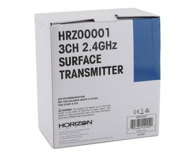 HRZ00001, Horizon 3-Ch 2.4Ghz Surface Transmitter