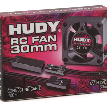 HUD293112, Hudy 30mm Brushless Cooling Fan w/Internal Soldering Tabs
