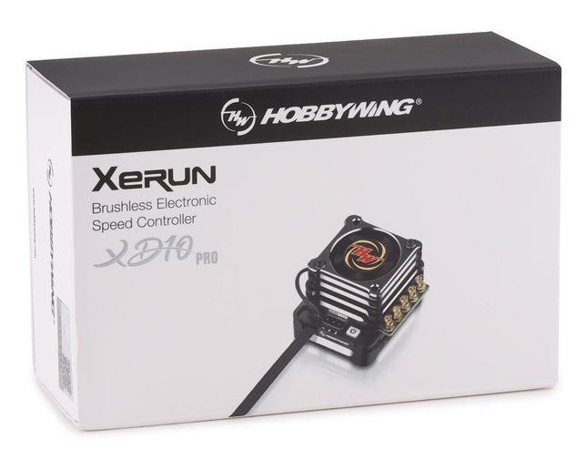 HWA30112614, Hobbywing Xerun XD10 Pro Drift Spec Brushless Speed Controller (Black)
