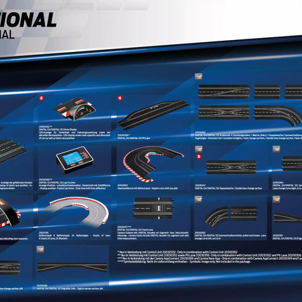 20030033, Carrera Digital 132 Starter Set 1:32 Scale Slot Car Racing Set