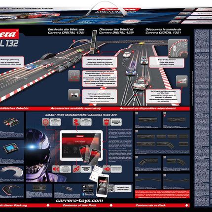 20030030, Carrera Digital 132 Fast and Fabulous 1:32 Slot Car Racing Set