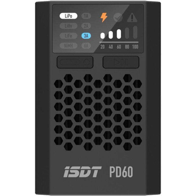 ISDT PD60 60W 6A 2-4S DC Charger w/ USB-C Input