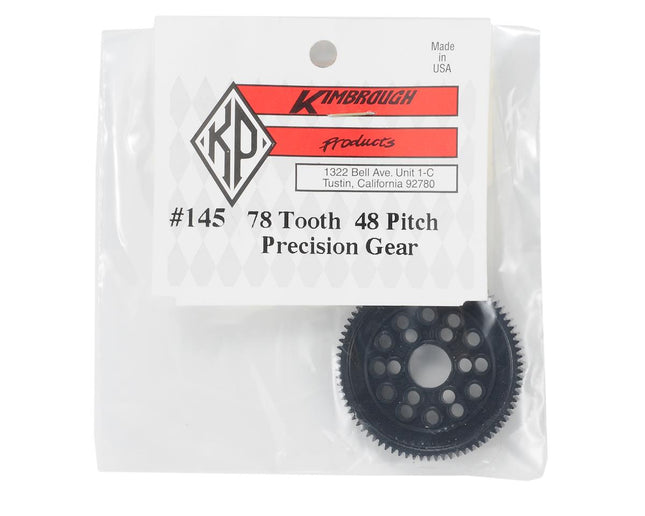 KIM145, Kimbrough 48P Spur Gear (78T)