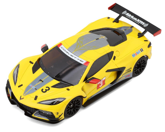 KYO32342Y, Kyosho MR-03 Mini-Z RWD ReadySet w/Corvette C8.R Body (Yellow) w/KT-531P 2.4GHz Radio