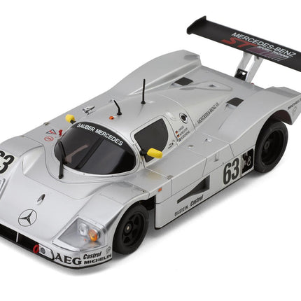 KYO32353S, Kyosho MR-03 RWD Mini-Z ReadySet w/Sauber Mercedes Group C Rennsportwagen C9 Body (Silver) w/KT-531P 2.4GHz Radio