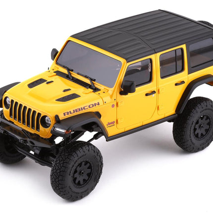 KYO32521Y, Kyosho MX-01 Mini-Z 4X4 Readyset w/Jeep Wrangler Body (Yellow) & 2.4GHz Radio