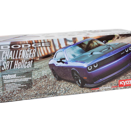 KYO34415T1B, Kyosho EP Fazer Mk2 FZ02L 2015 Dodge SRT Challenger Hellcat ReadySet (Purple) w/Syncro KT-231P Radio