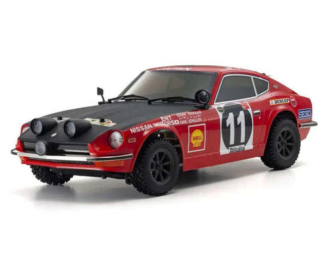 KYO34482T1, Kyosho EP Fazer Mk2 FZ02-R 1971 Datsun 240Z Rally ReadySet (Red)