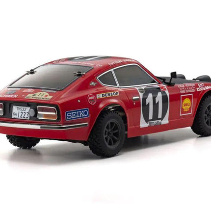 KYO34482T1, Kyosho EP Fazer Mk2 FZ02-R 1971 Datsun 240Z Rally ReadySet (Red)