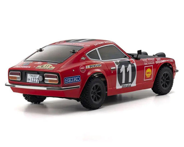 KYO34482T1, Kyosho EP Fazer Mk2 FZ02-R 1971 Datsun 240Z Rally ReadySet (Red)