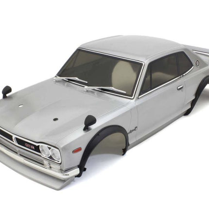 KYOFAB606SL, Kyosho Nissan Skyline 2000GT-R Tuned Version Silver Deco Body Set