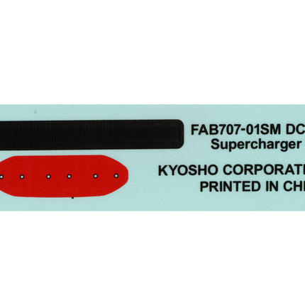 KYOFAB608, Kyosho 1969 Chevy Camaro Z/28 Body Set (Clear)