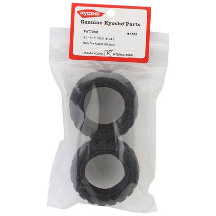 KYOFAT708M, Kyosho Rally Tire (2) (Medium)