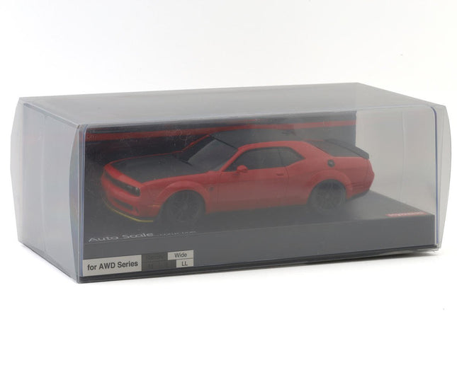 KYOMZP451R, Kyosho Mini-Z MA-020 Dodge Challenger SRT Hellcat Body (Tor Red)