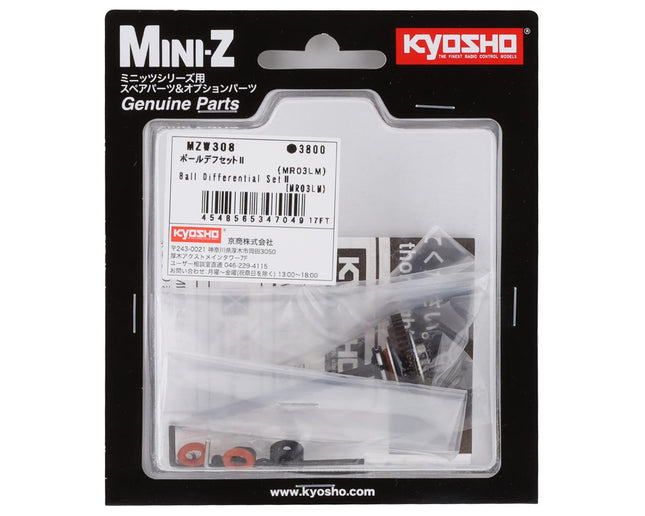 KYOMZW308, Kyosho Mini-Z MR-03 Ball Differential Set II (LM Only)