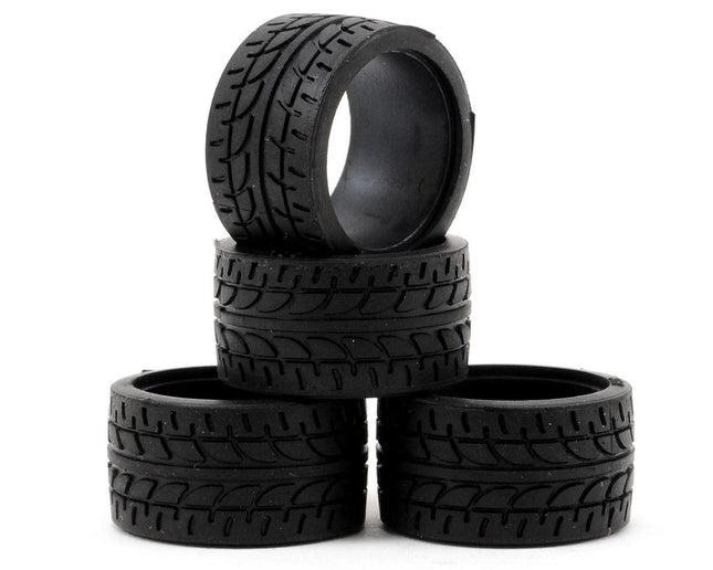 KYOMZW38-30, Kyosho Mini-Z 11mm Wide Racing Radial Tire (4) (30 Shore)