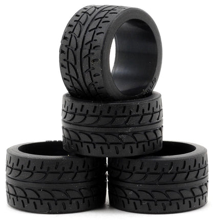 KYOMZW38-40, Kyosho Mini-Z 11mm Wide Racing Radial Tire (4) (40 Shore)