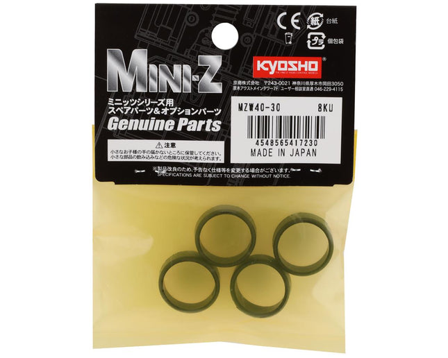 KYOMZW40-30, Kyosho Super Low Height Slick Tire (4) (30 Deg)