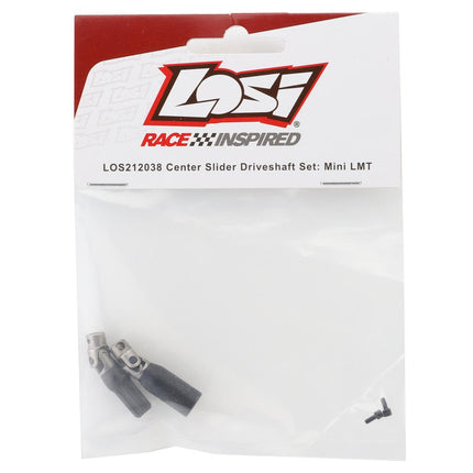 LOS212038, Losi Mini LMT Center Slider Driveshaft Set