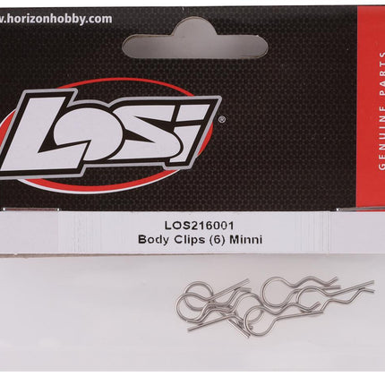 LOS216001, Body Clips (6):Mini
