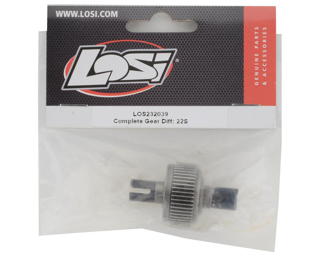LOS232039, Losi 22S SCT Complete Gear Differential
