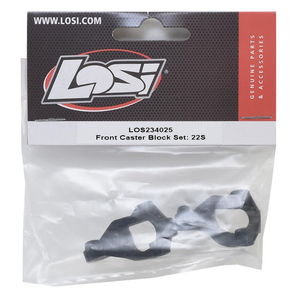 LOS234025, Losi 22S SCT Front Caster Block Set