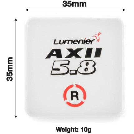 Lumenier AXII Patch 5.8GHz SMA FPV Receiver Antenna - Choose Your Polarization