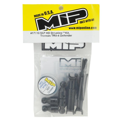 MIP17110, MIP Traxxas TRX-4 HD Driveline Kit (Defender/Tactical)