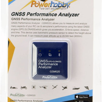 PHGSM020, Power Hobby GPS + GLONASS Performance Analyzer Bluetooth Speed Meter