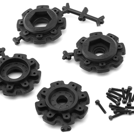 PRO1017611, Pro-Line 1/5 Masher X HP Belted Pre-Mounted Monster Truck Tires (Black) (2) (M2) w/24mm Hex