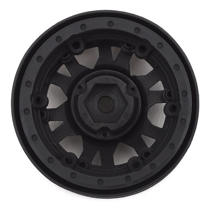 PRO276913, Pro-Line Impulse 1.9" Bead-Loc Wheels (Black/Silver) (2)